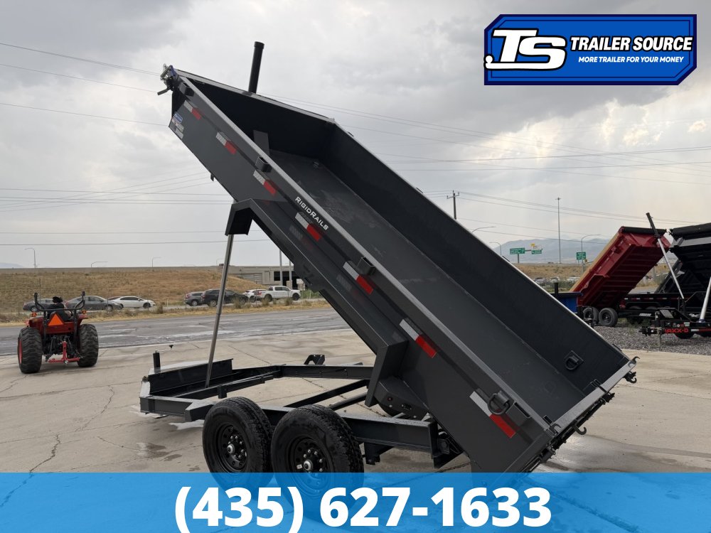 7x14 Lamar DG Dump Trailer - 14K GVWR -