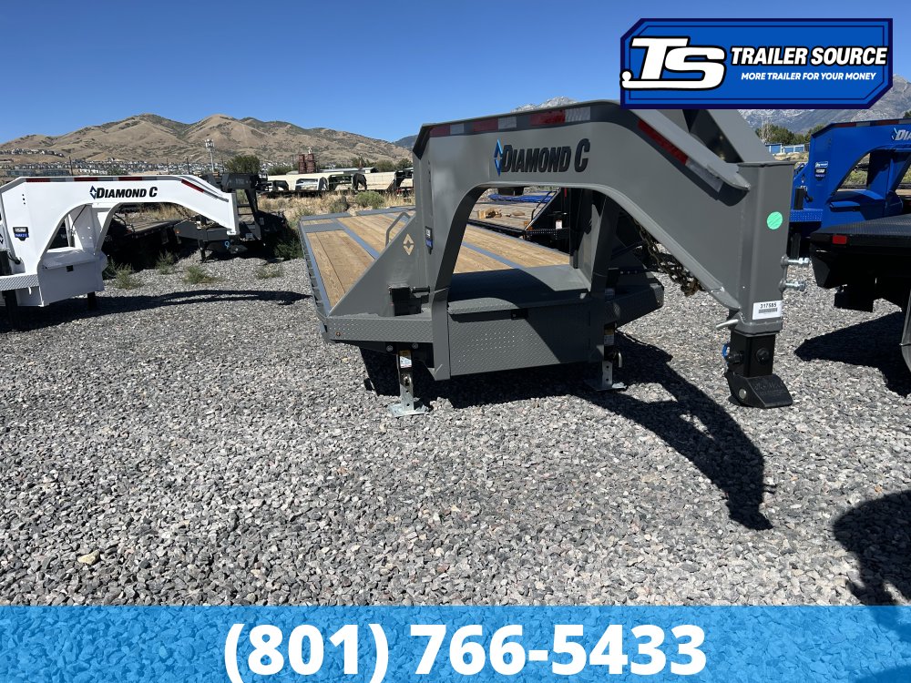 8.5x40 Diamond C FMAX 212 Gooseneck Equipment Maxx Ramps
