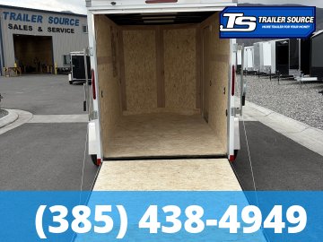 6x10 Wells Cargo FastTrac Enclosed Cargo Trailer - 6'6" Interior - 3.5K GVWR - .080 PolyCor, Ramp Door
