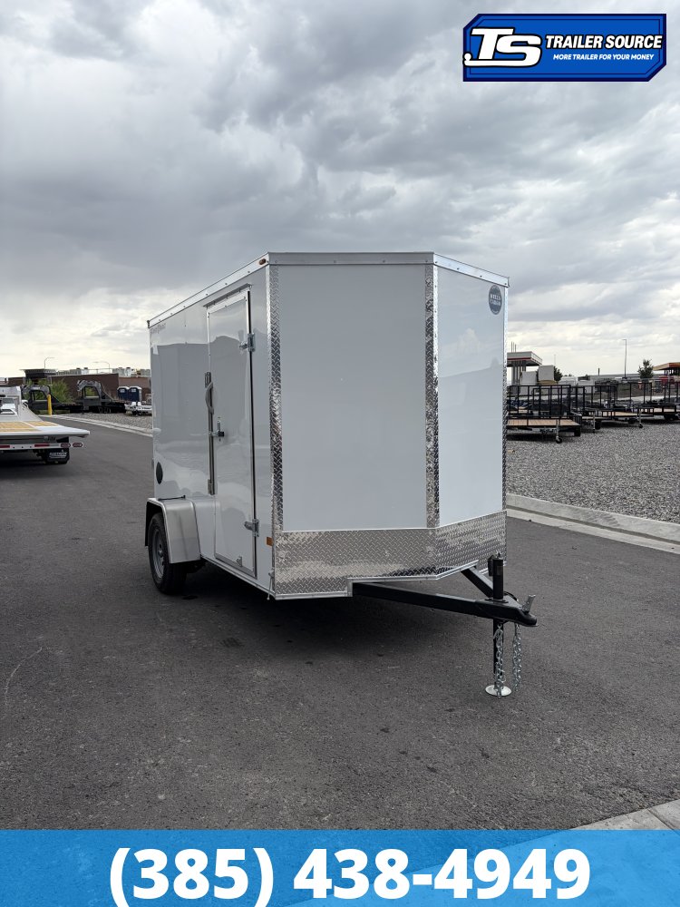 6x10 Wells Cargo FastTrac Enclosed Cargo Trailer - 6'6" Interior - 3.5K GVWR - .080 PolyCor, Ramp Door