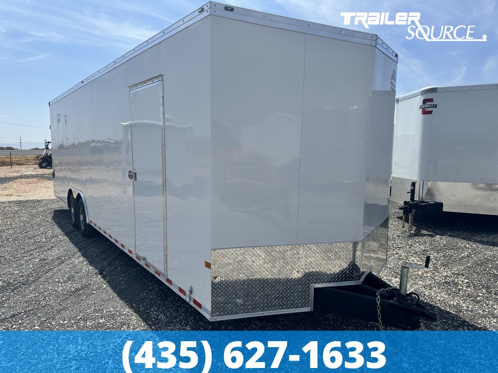 8.5x28 American Hauler Nighthawk 7'6" 12K Tandem Axle Enclosed Cargo