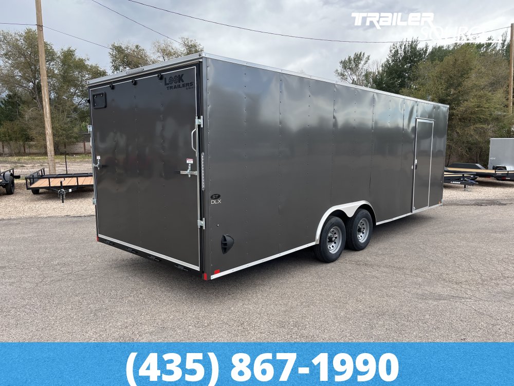 8.5x24 Look ST DLX 7'0" Interior 10K Tandem Axle Enclosed Cargo