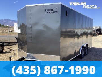 8.5x18 Look ST DLX 7'0" Interior 7K Tandem Axle Enclosed Cargo