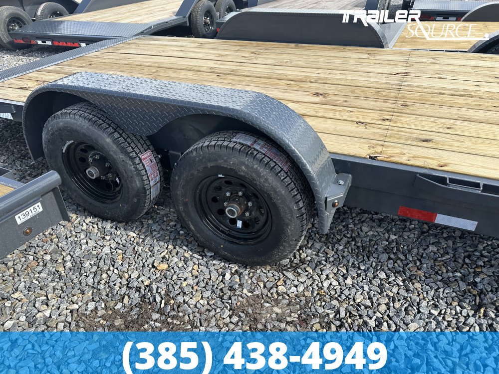 7x20 Lamar Car Hauler 20' 10K Bumper