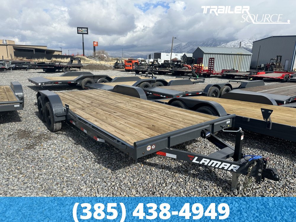 7x20 Lamar Car Hauler 20' 10K Bumper