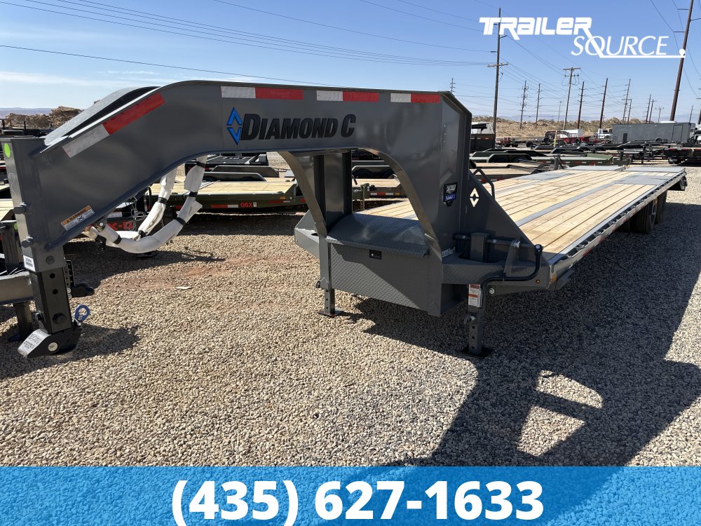 8.5x35 Diamond C FMAX 212 25.9K Maxx Ramps Gooseneck