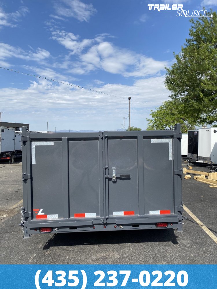 7x14 Lamar DT Gooseneck  15.7K Dump