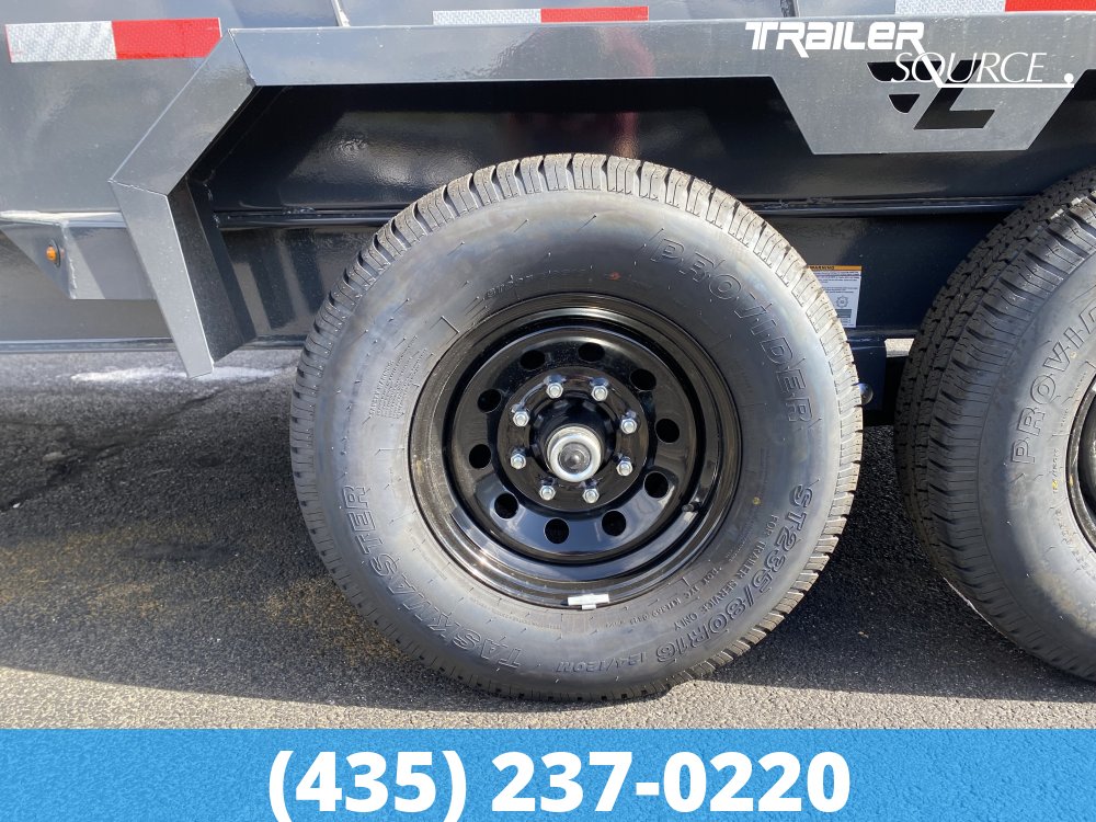 7x14 Lamar DT Gooseneck  15.7K Dump
