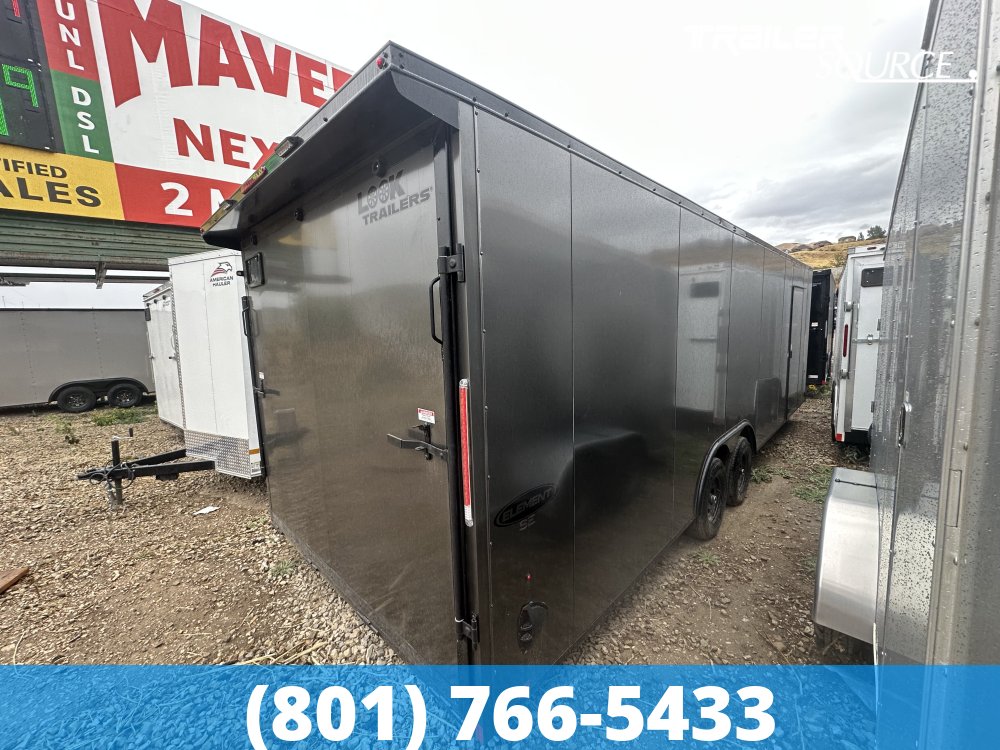 8.5x26 Look Element SE 7'0" Interior 10K Tandem Axle Enclosed Cargo