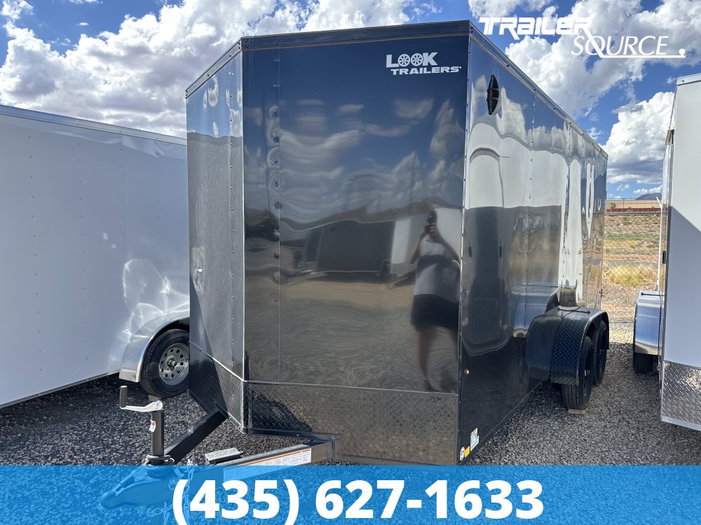7x16 Look ST DLX 7'0" Interior 7K Tandem Axle Enclosed Cargo
