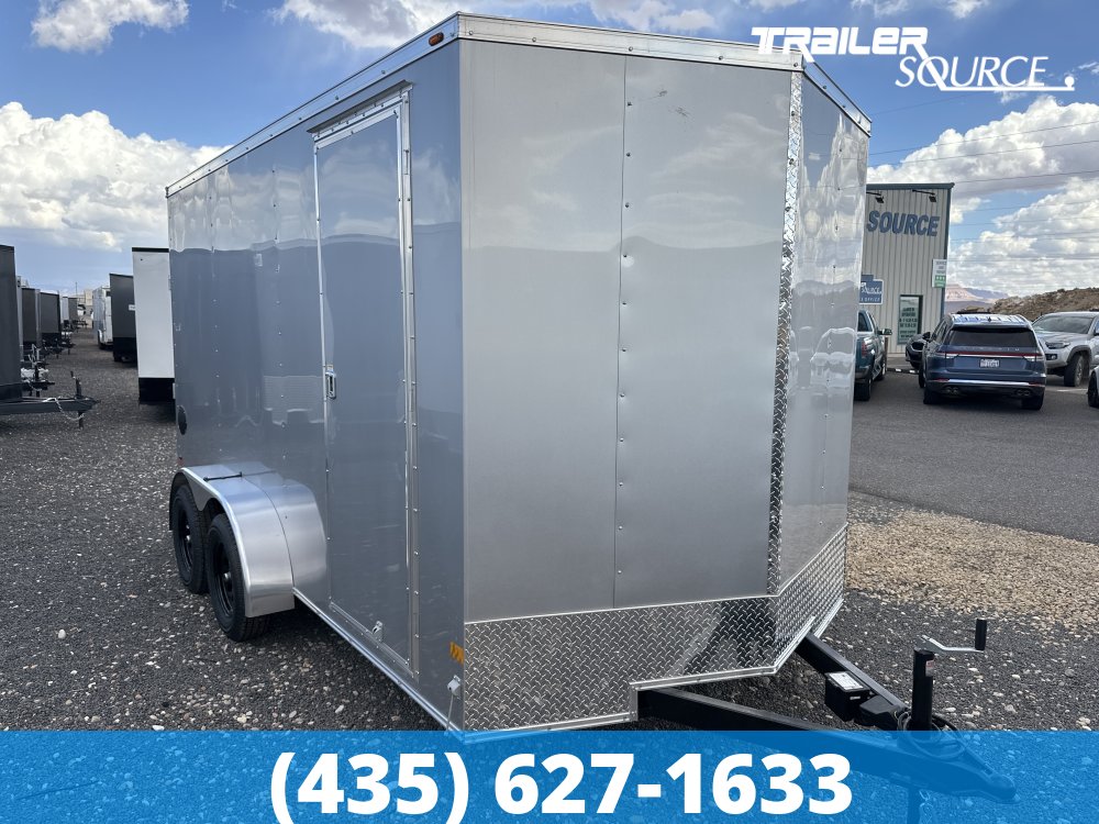 7x14 Wells Cargo Fast Trac Deluxe 7'0" Interior 7K Tandem Axle Enclosed Cargo