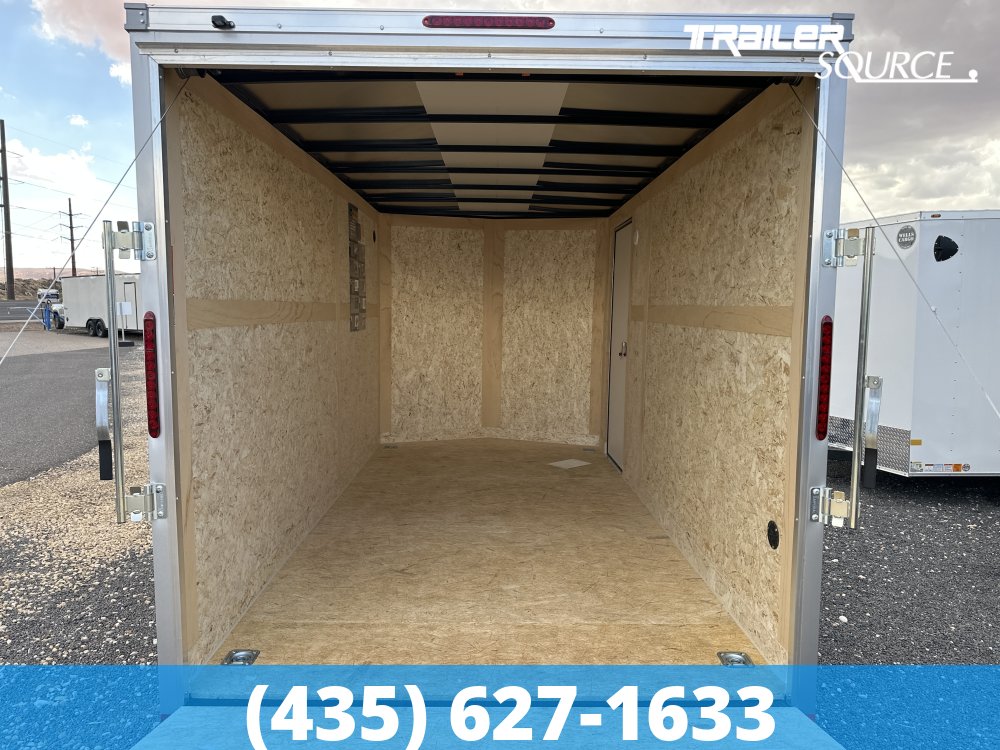 7x14 Wells Cargo Fast Trac Deluxe 7'0" Interior 7K Tandem Axle Enclosed Cargo