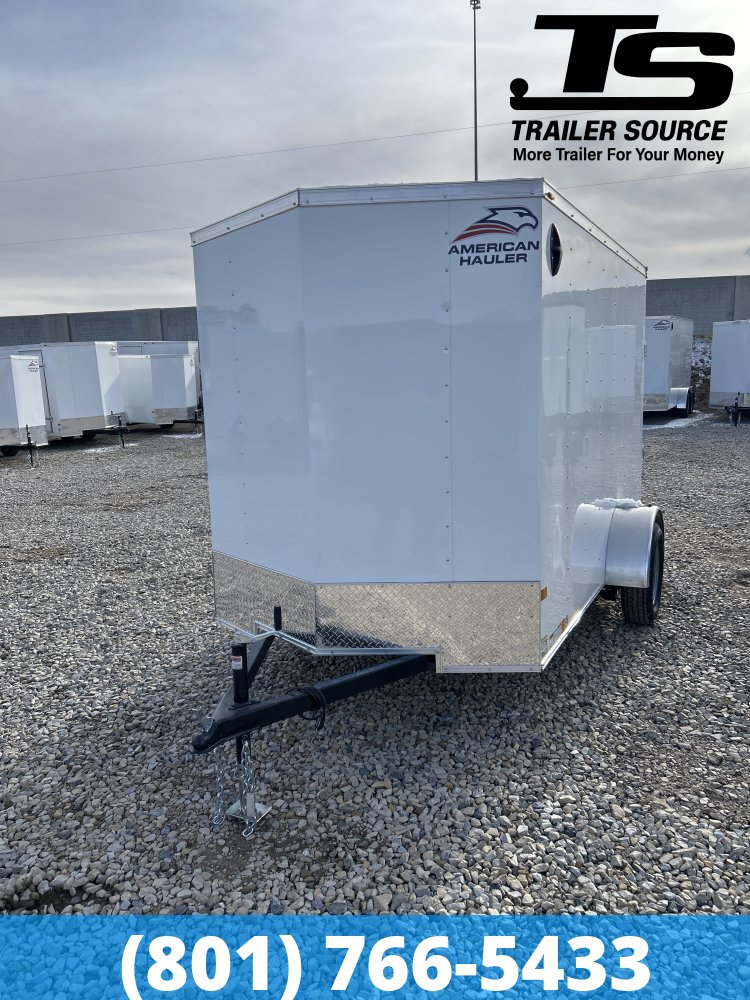 6x10 American Hauler Arrow Enclosed Cargo Trailer - 6'6" Interior - 3.5K GVWR -