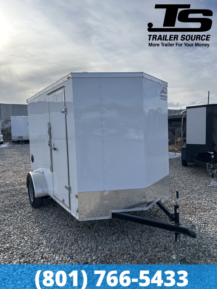 6x10 American Hauler Arrow Enclosed Cargo Trailer - 6'6" Interior - 3.5K GVWR -