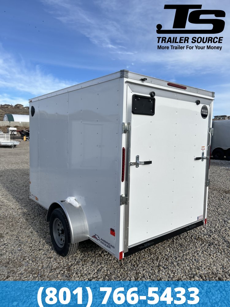 6x10 American Hauler Arrow Enclosed Cargo Trailer - 6'6" Interior - 3.5K GVWR -