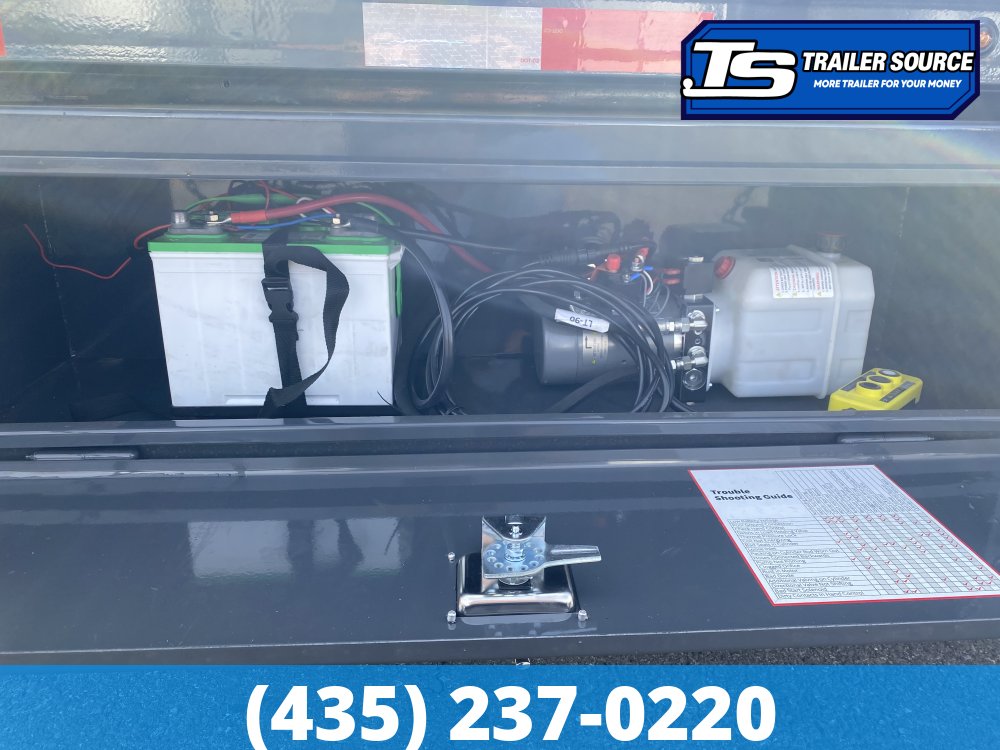 8.5x26 Lamar FA Gooseneck Deckover Tilt Trailer - 14K GVWR -