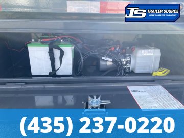 8.5x26 Lamar FA Gooseneck Deckover Tilt Trailer - 14K GVWR -