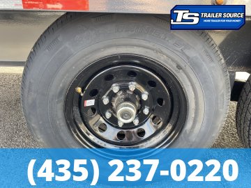 8.5x26 Lamar FA Gooseneck Deckover Tilt Trailer - 14K GVWR -