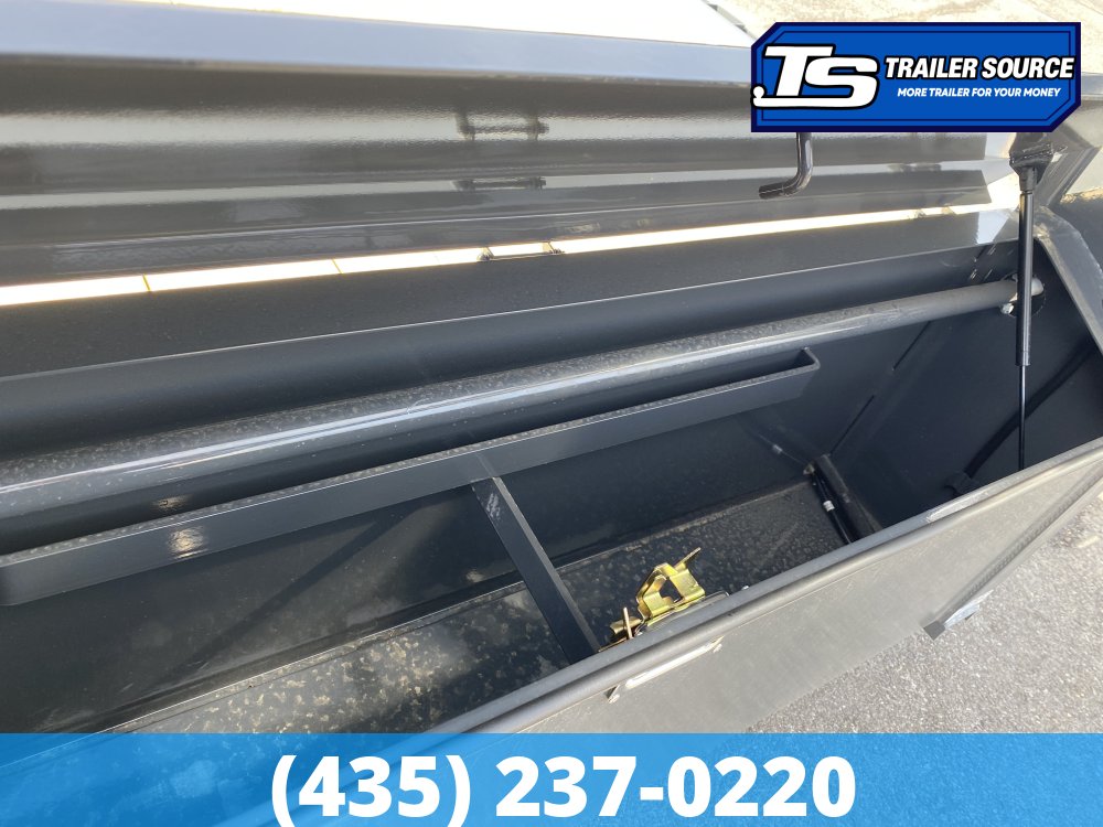 8.5x26 Lamar FA Gooseneck Deckover Tilt Trailer - 14K GVWR -