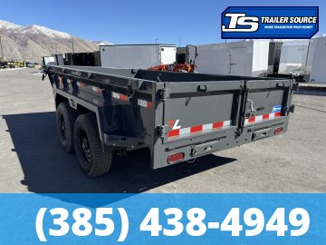 6.5x12 Lamar DM Dump Trailer - 18" Sides - 10K GVWR -