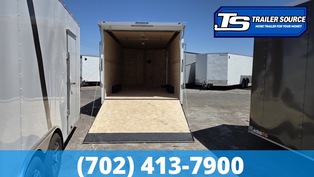 8.5x18 Haulmark Grizzly HD Contractor Edition Enclosed Cargo Trailer - 7'6" Interior - 12K GVWR -
