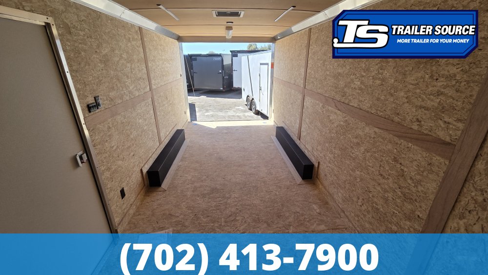 8.5x18 Haulmark Grizzly HD Contractor Edition Enclosed Cargo Trailer - 7'6" Interior - 12K GVWR -