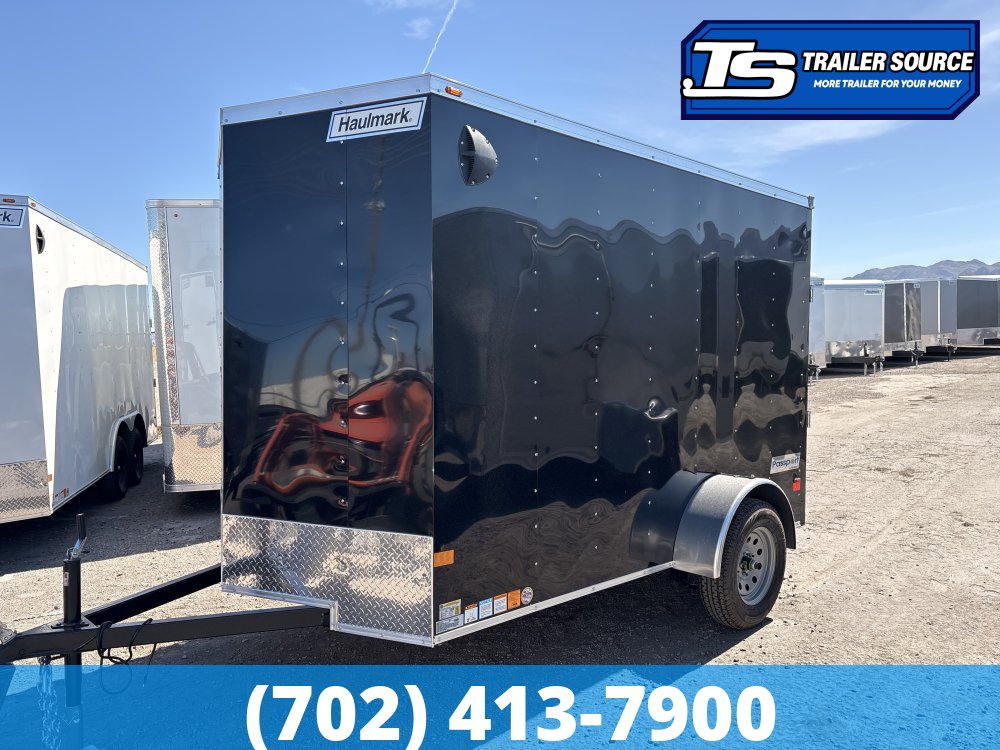 6x10 Haulmark Passport Enclosed Cargo Trailer - 6'6" Interior - 3.5K GVWR -