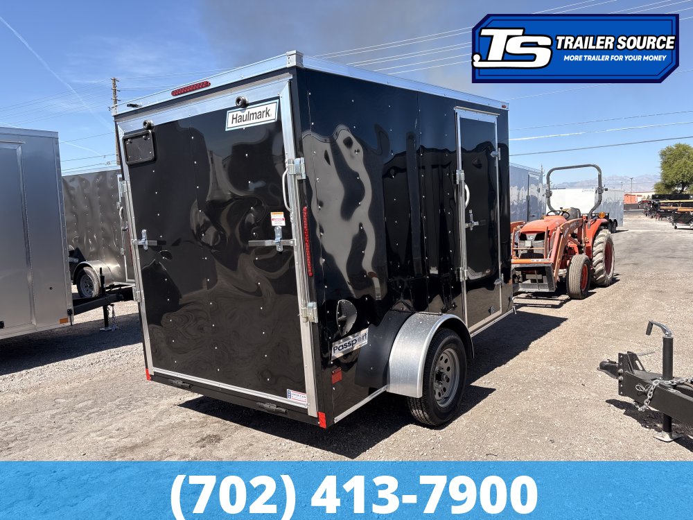 6x10 Haulmark Passport Enclosed Cargo Trailer - 6'6" Interior - 3.5K GVWR -