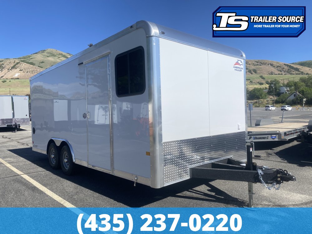 8.5x20 American Hauler Eagle HD Office Enclosed Cargo Trailer - 7'0" Interior - 10K GVWR -