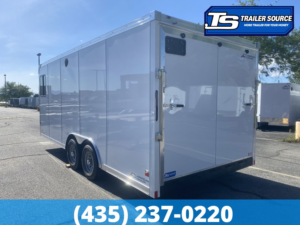 8.5x20 American Hauler Eagle HD Office Enclosed Cargo Trailer - 7'0" Interior - 10K GVWR -