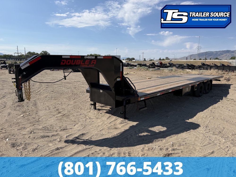 8.5x32 Double A Pro Series GHB Hydraulic Dovetail Gooseneck Equipment
