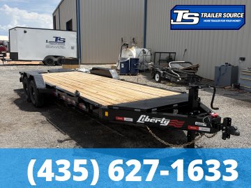 7x20 Liberty LE I-Beam Equipment Trailer - 15.4K GVWR -