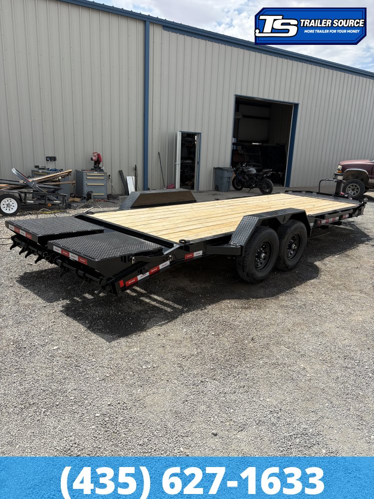 7x20 Liberty LE I-Beam Equipment Trailer - 15.4K GVWR -