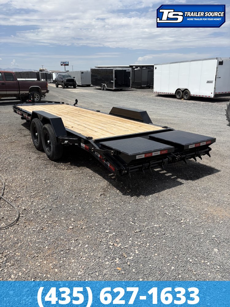 7x20 Liberty LE I-Beam Equipment Trailer - 15.4K GVWR -