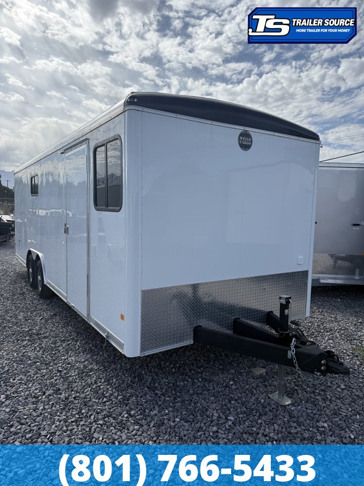 8.5x24 Wells Cargo Wagon HD Office Enclosed Cargo