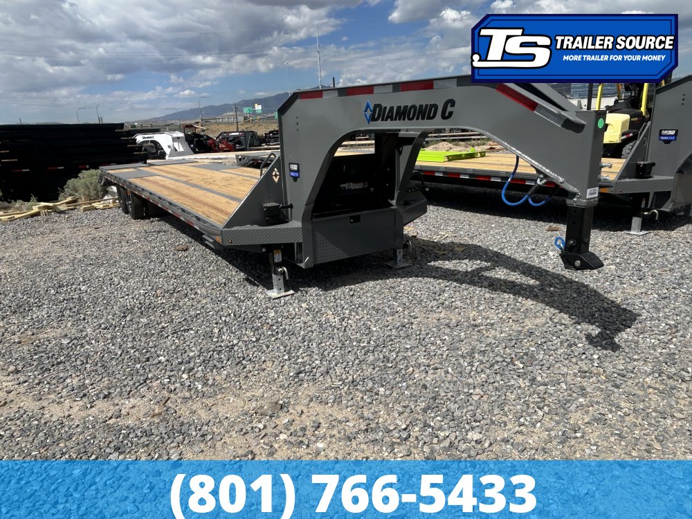 8.5x35 Diamond C FMAX 210 Gooseneck Equipment Maxx Ramps