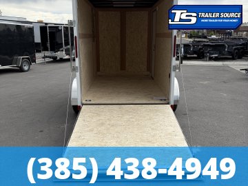 6x12 Wells Cargo Fast Trac Deluxe Enclosed Cargo Trailer - 7'0" Interior - 7K GVWR - .080 PolyCor, Ramp Door, Ramp Extension