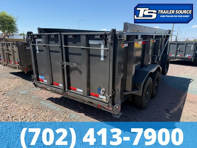 7x14 Diamond C LPT 207 Pacesetter Pkg Dump Trailer - 15K GVWR - 14 Ply Tires, Pacesetter Edition