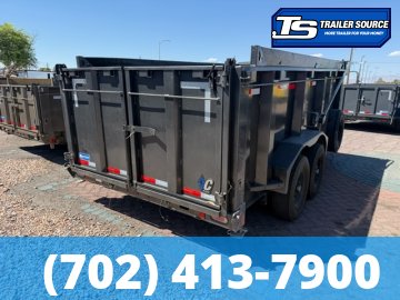 7x14 Diamond C LPT 207 Pacesetter Pkg Dump Trailer - 15K GVWR - 14 Ply Tires, Pacesetter Edition