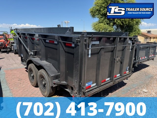 7x14 Diamond C LPT 207 Pacesetter Pkg Dump Trailer - 15K GVWR - 14 Ply Tires, Pacesetter Edition