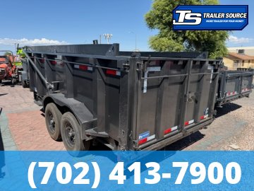 7x14 Diamond C LPT 207 Pacesetter Pkg Dump Trailer - 15K GVWR - 14 Ply Tires, Pacesetter Edition