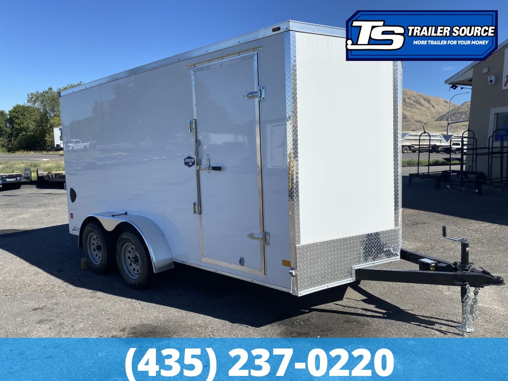7x14 American Hauler Arrow Enclosed Cargo Trailer - 6'6" Interior - 7K GVWR - .080 PolyCor