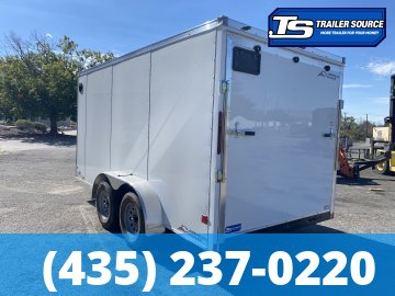 7x14 American Hauler Arrow Enclosed Cargo Trailer - 6'6" Interior - 7K GVWR - .080 PolyCor