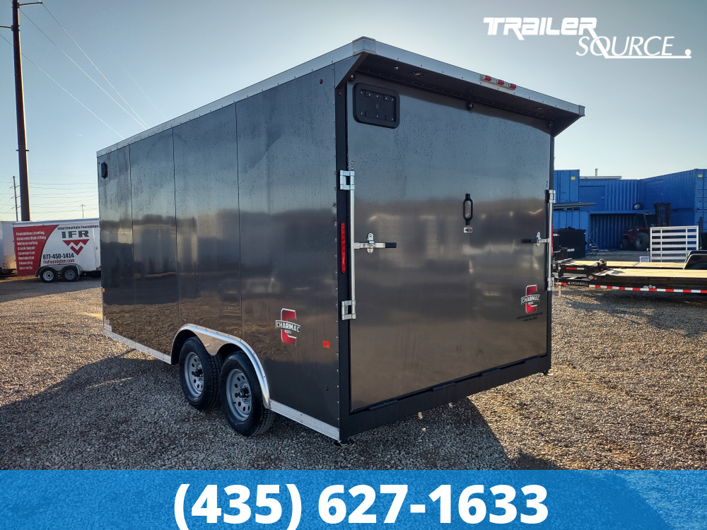 8.5x16 Charmac Stealth 7'0" Interior 7K Enclosed Cargo