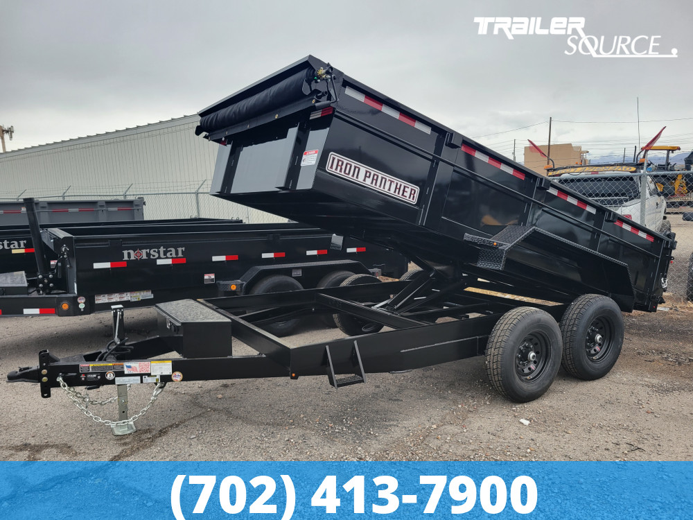 7x14 Iron Panther 24" Sides 14K Dump