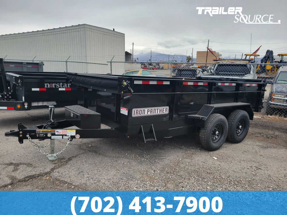 7x14 Iron Panther 24" Sides 14K Dump