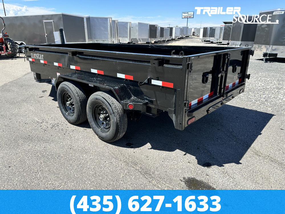 7x14 Norstar Iron Bull DXB 24" Sides 14K Dump Trailer