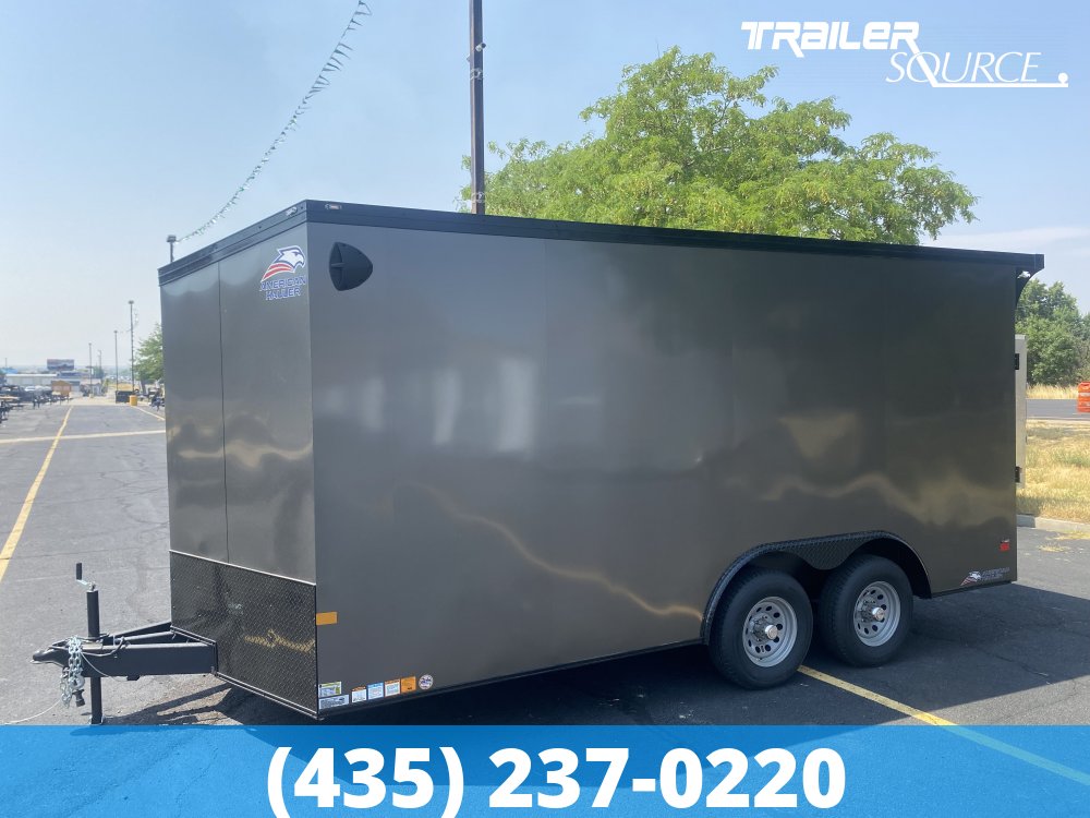 8.5x16 American Hauler Nighthawk 7'0" 10K Tandem Axle Enclosed Cargo