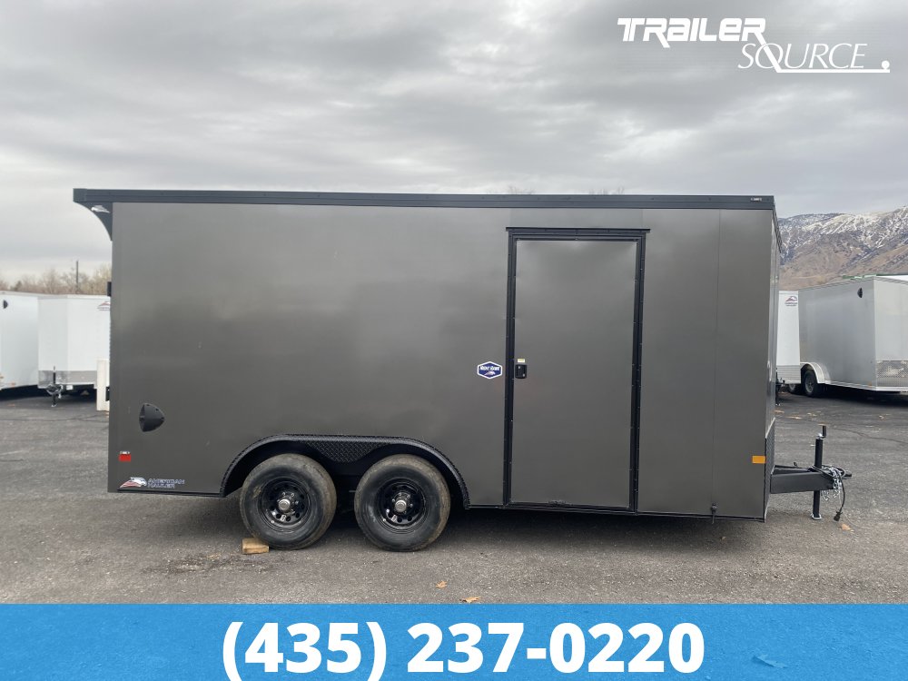 8.5x16 American Hauler Nighthawk 7'0" 10K Tandem Axle Enclosed Cargo