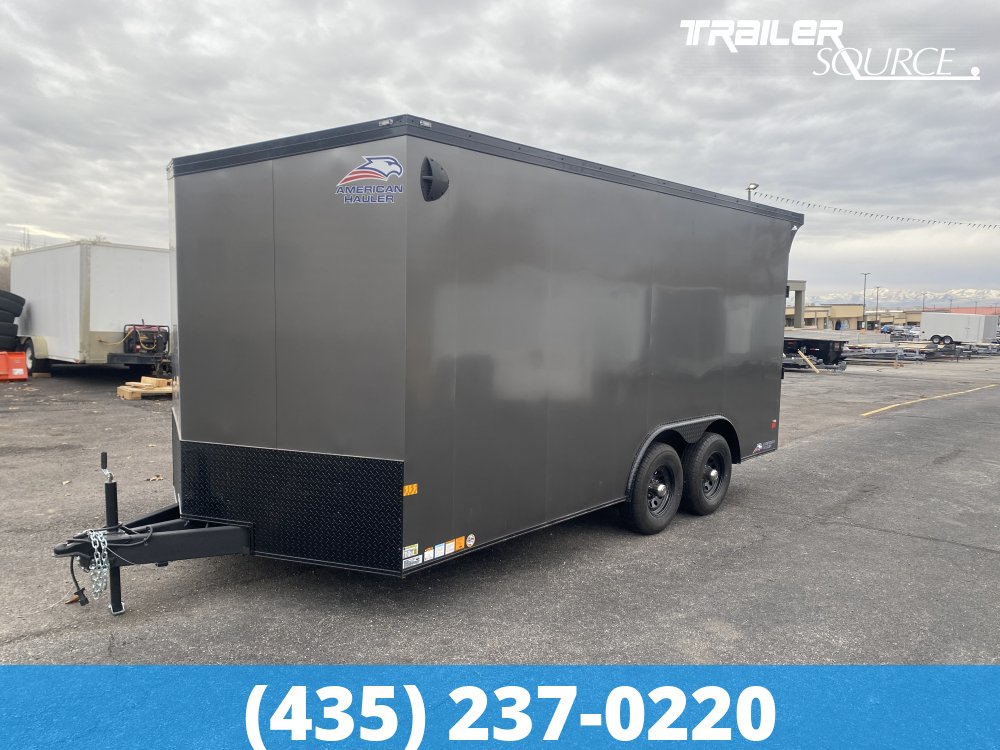 8.5x16 American Hauler Nighthawk 7'0" 10K Tandem Axle Enclosed Cargo